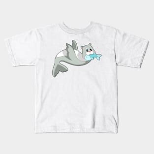 Seal Fish Kids T-Shirt